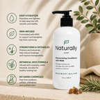 Naturally Safer MSM Conditioner Rosemary Balsam natural sulfate-free conditioner