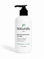 Naturally Safer Rejuvenating Shampoo with MSM 8oz Lavender Citrus